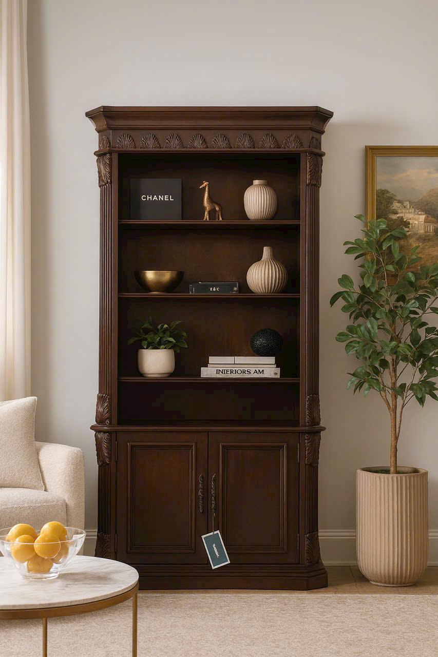 Kệ Sách Cổ Điển Xuất Mỹ KS051025