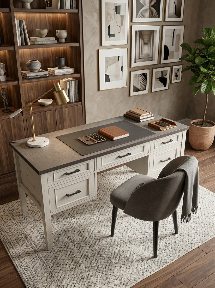 Bàn làm việc tiêu chuẩn Hàn-HAN5N