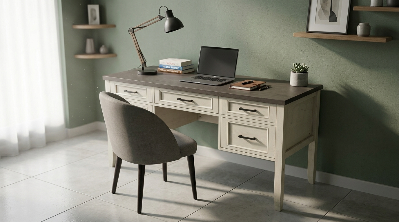 Bàn làm việc tiêu chuẩn Hàn -HAN5N