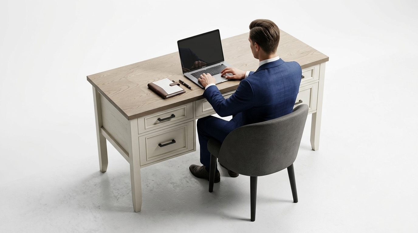 Bàn làm việc tiêu chuẩn Hàn -HAN5N