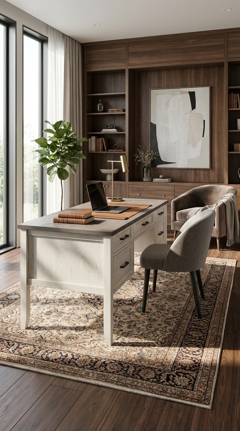 Bàn làm việc tiêu chuẩn Hàn -HAN5N