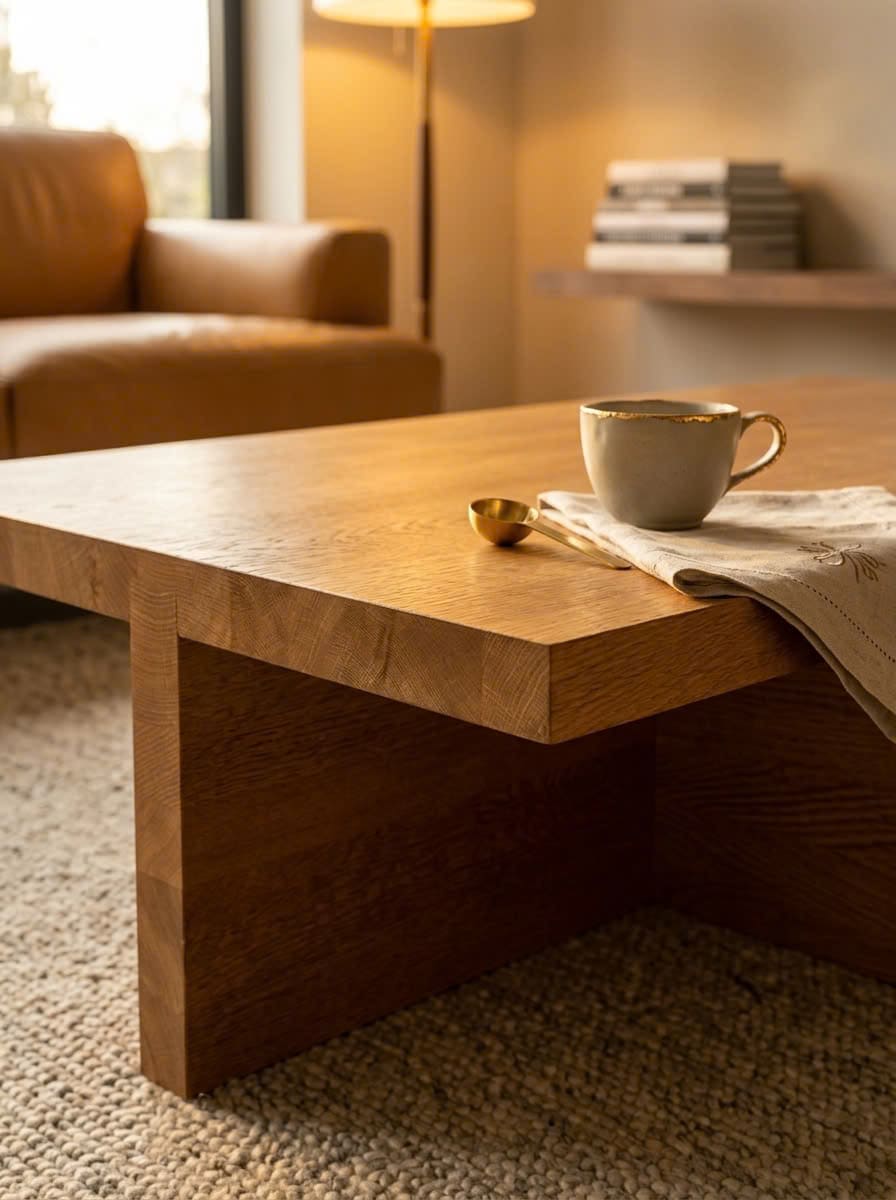 Bàn gỗ sồi xuất Anh - GS1470