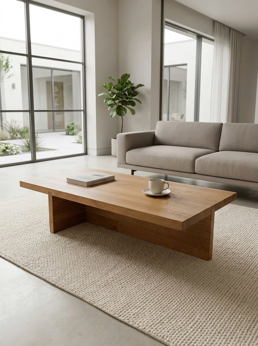 Bàn gỗ sồi xuất Anh - GS1470