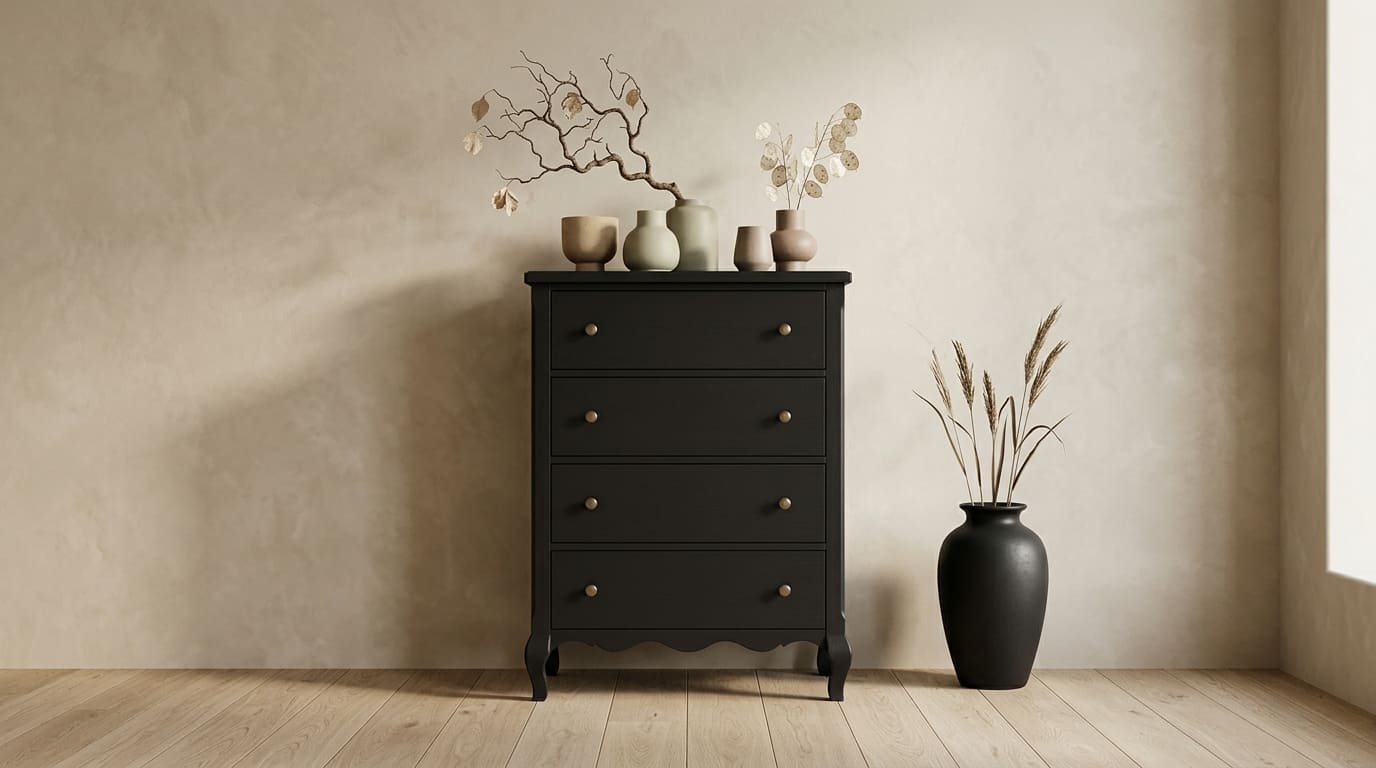 Tủ Ngăn Kéo Modern Black - MB2805