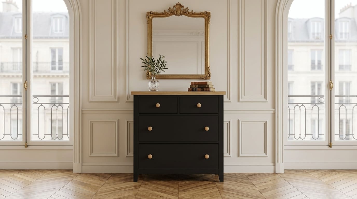 Tủ Ngăn Kéo Modern Black - MB2805