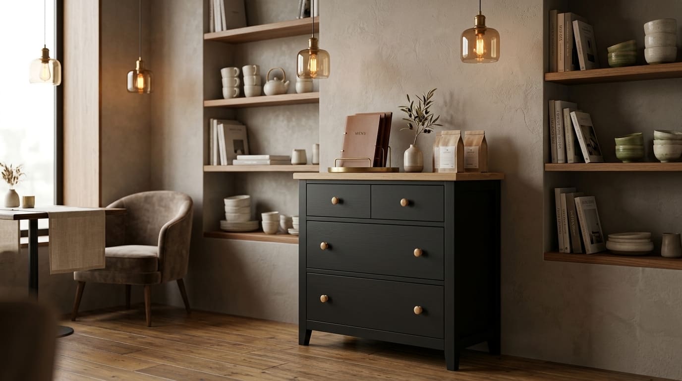 Tủ Ngăn Kéo Modern Black - MB2805